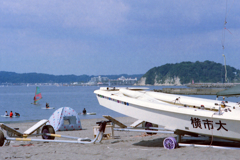 森戸海岸・ヨット