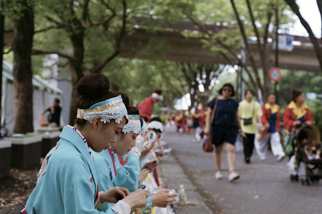 原宿表参道元氣祭スーパーよさこい2019⑥・ラストゲリラ6-4