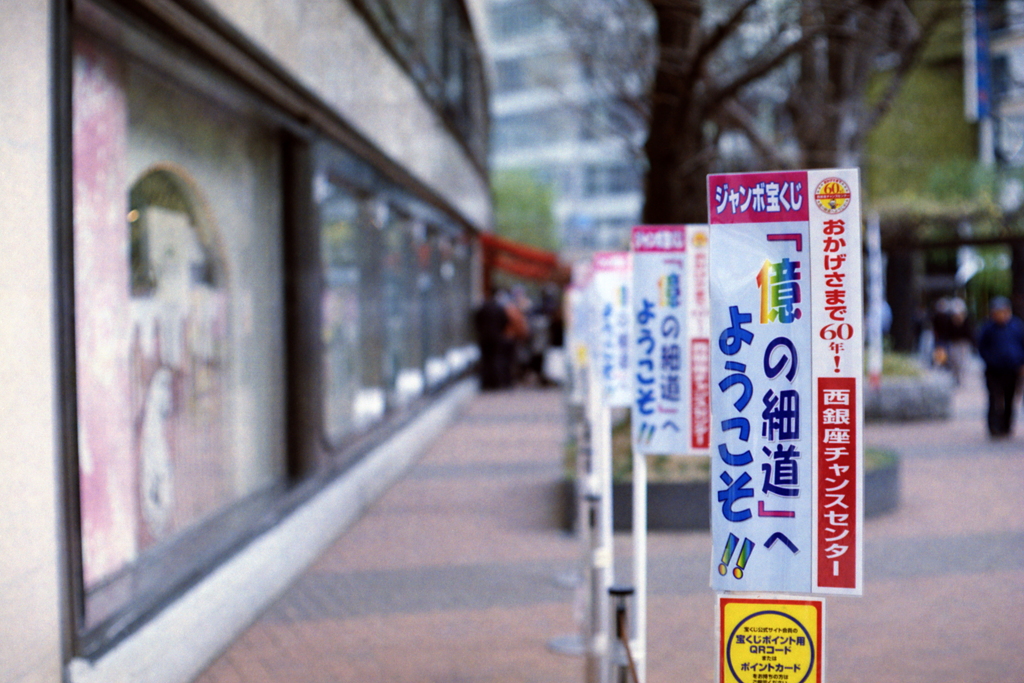 芭蕉も歩いた銀座の古道？(過去写真)