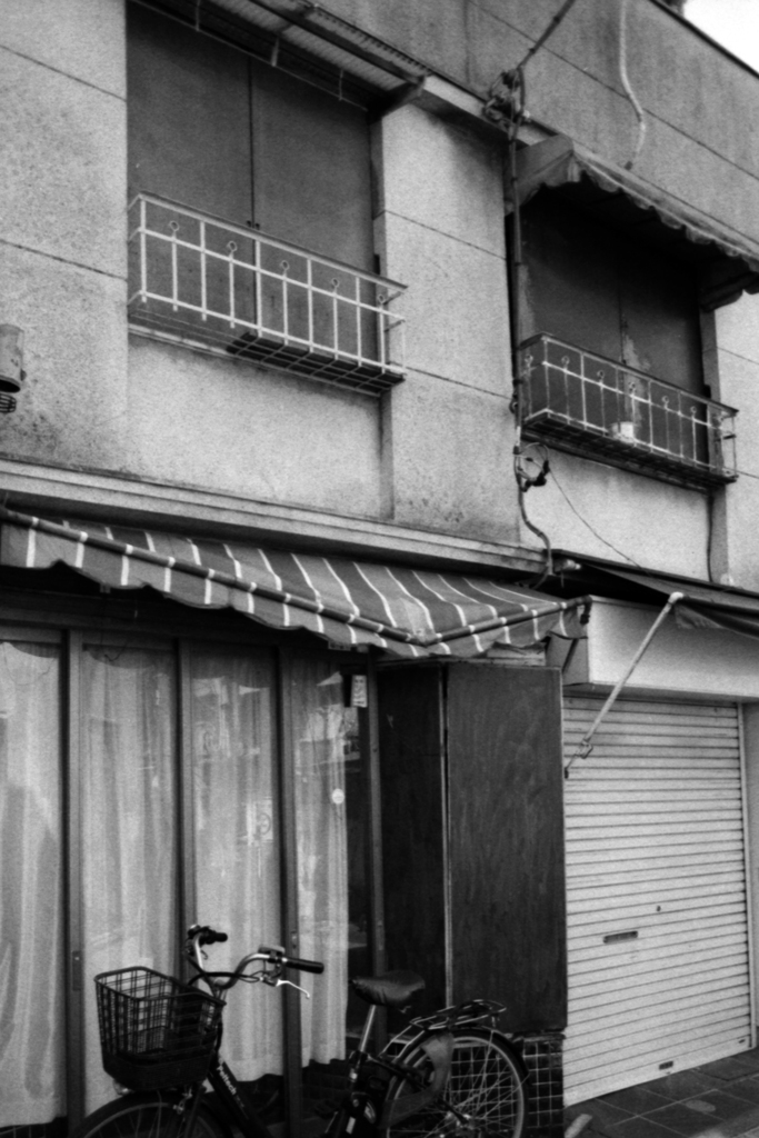 モノクロで下高井戸駅付近①・3-1
