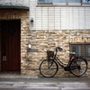 神田明神・男坂の自転車