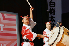 湯島天神白梅太鼓・5-3