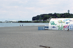 シーグラス探し湘南編・片瀬東海岸①