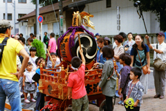 渋谷金王八幡宮例大祭 其の一・子供の山車