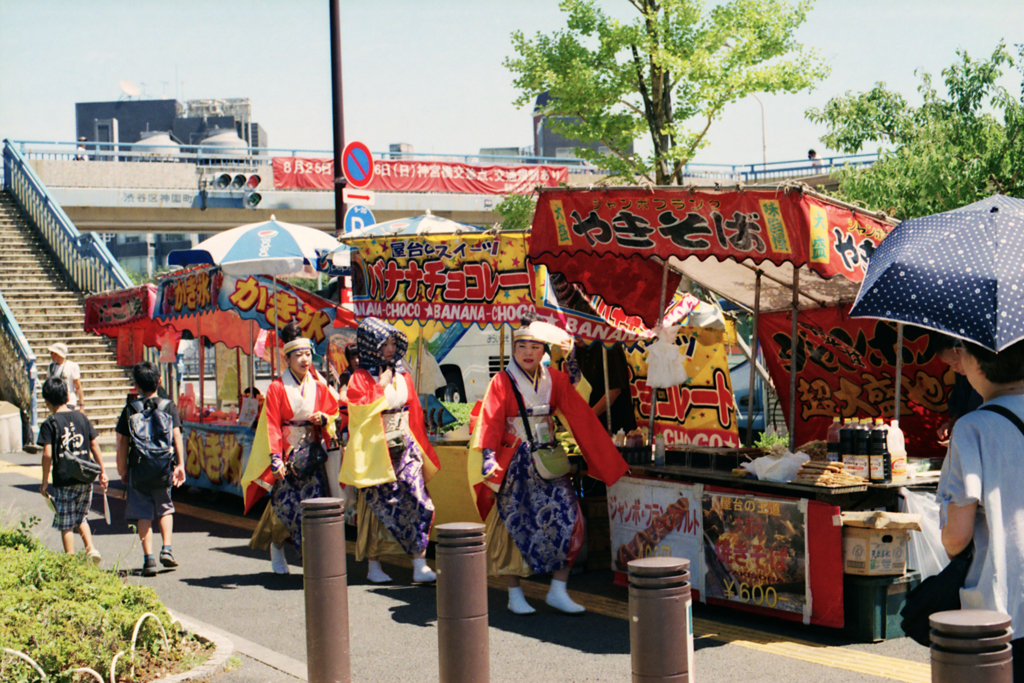 原宿表参道元氣祭スーパーよさこい2018その他編11-6　屋台