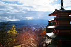 富士山見えず！