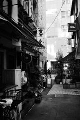 ぎんざ春日の路地