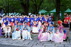 原宿表参道元氣祭スーパーよさこい2019③・チーム5-1
