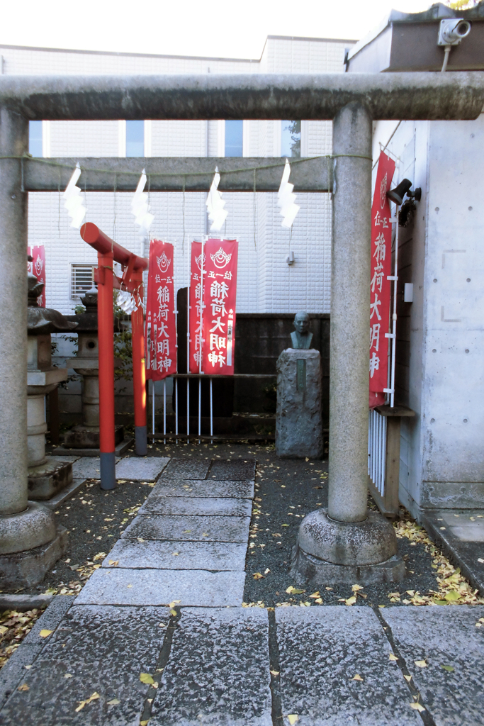 原宿・隠田神社と古道④ 2-1
