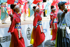 原宿表参道元氣祭スーパーよさこい2019⑥・ラストゲリラ6-1