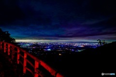 筑波山夜景