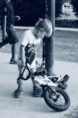 始めての自転車