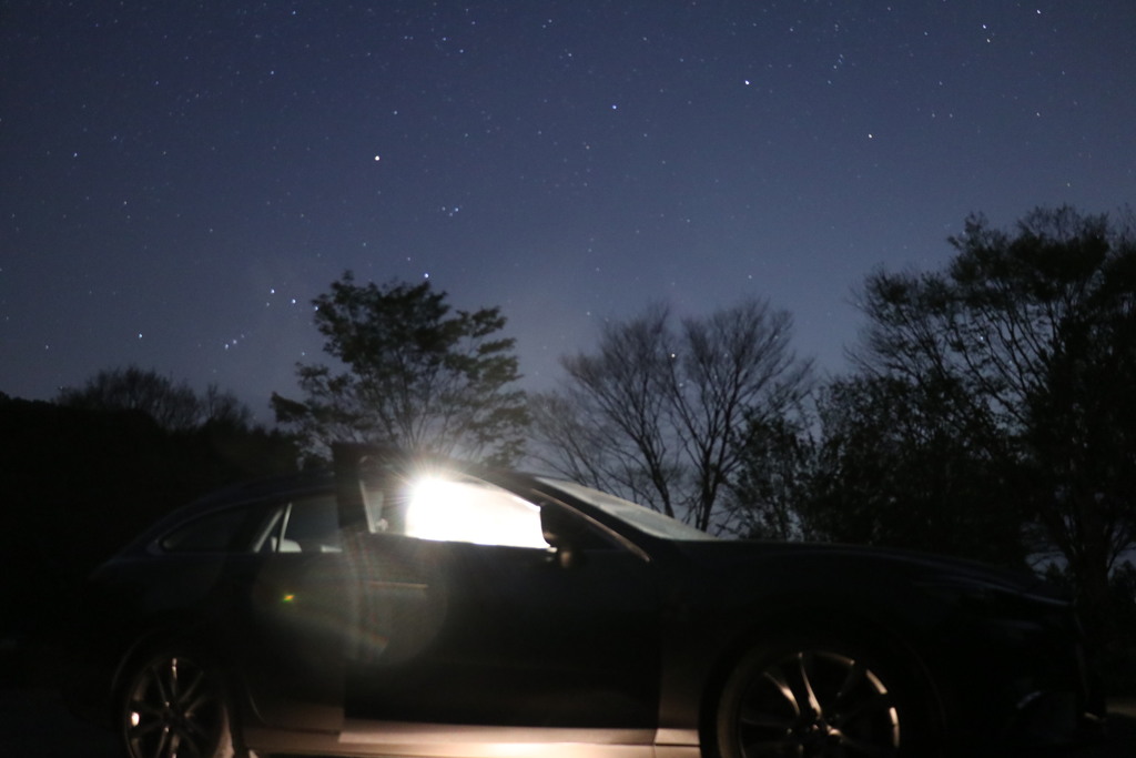 愛車と星