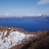 青い湖
