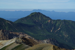 緑の山