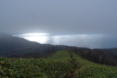 支笏湖への道 支笏湖への道