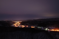里山の夜景