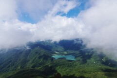 現れる秘湖