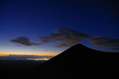 夜の雲