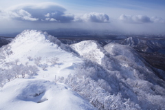 近づく雪雲