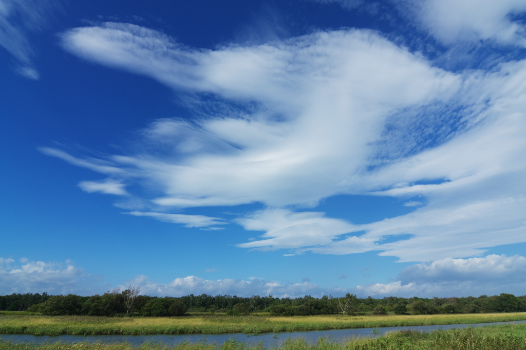 流れる雲