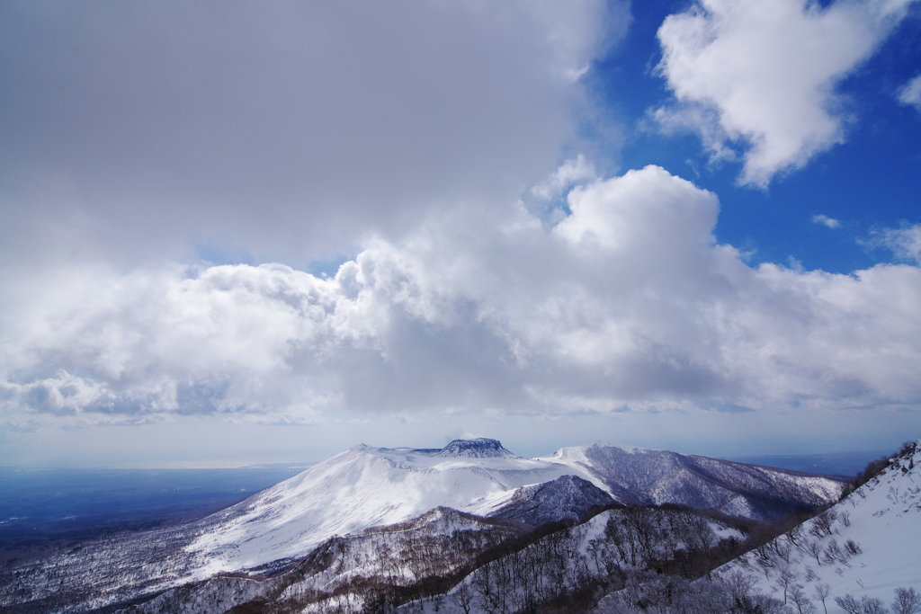 隙間の青空