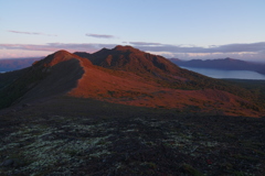 赤い山