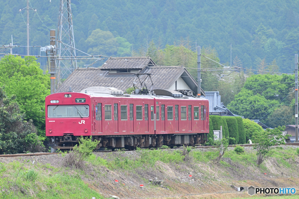 播但線　１０３系　その５