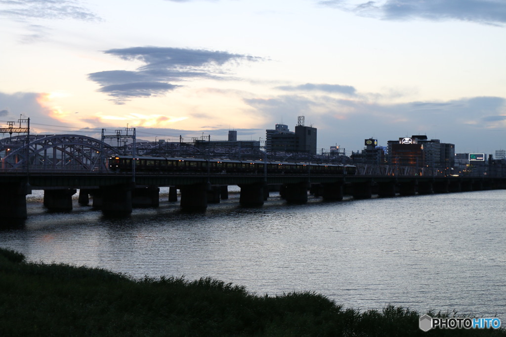 阪急、淀川鉄橋