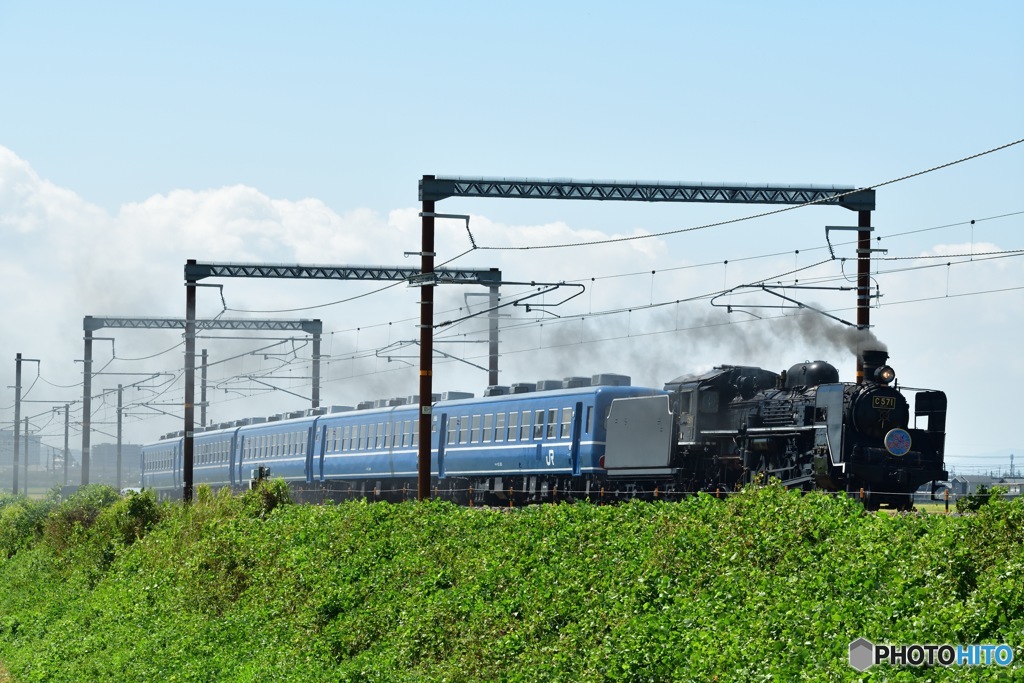 北びわこ号〜姉川鉄橋手前