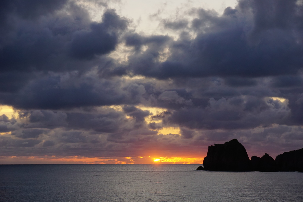 深浦の夕日