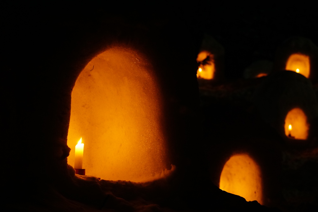 弘前城雪燈籠祭り2