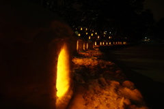 弘前城雪燈籠祭り3