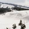 春の雪原
