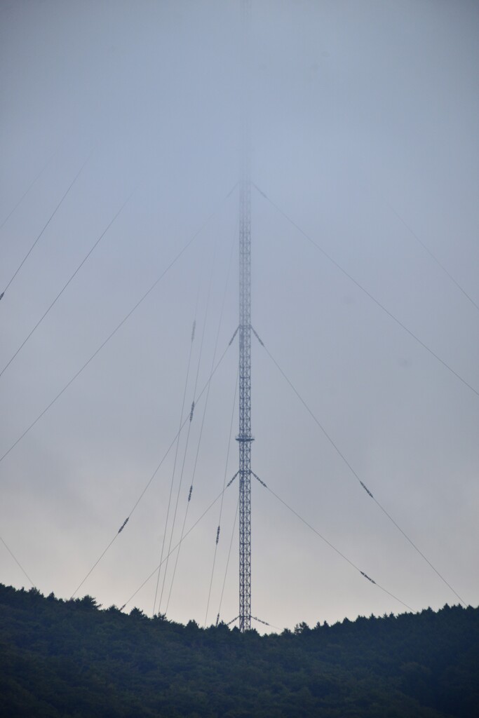 雲の中へ