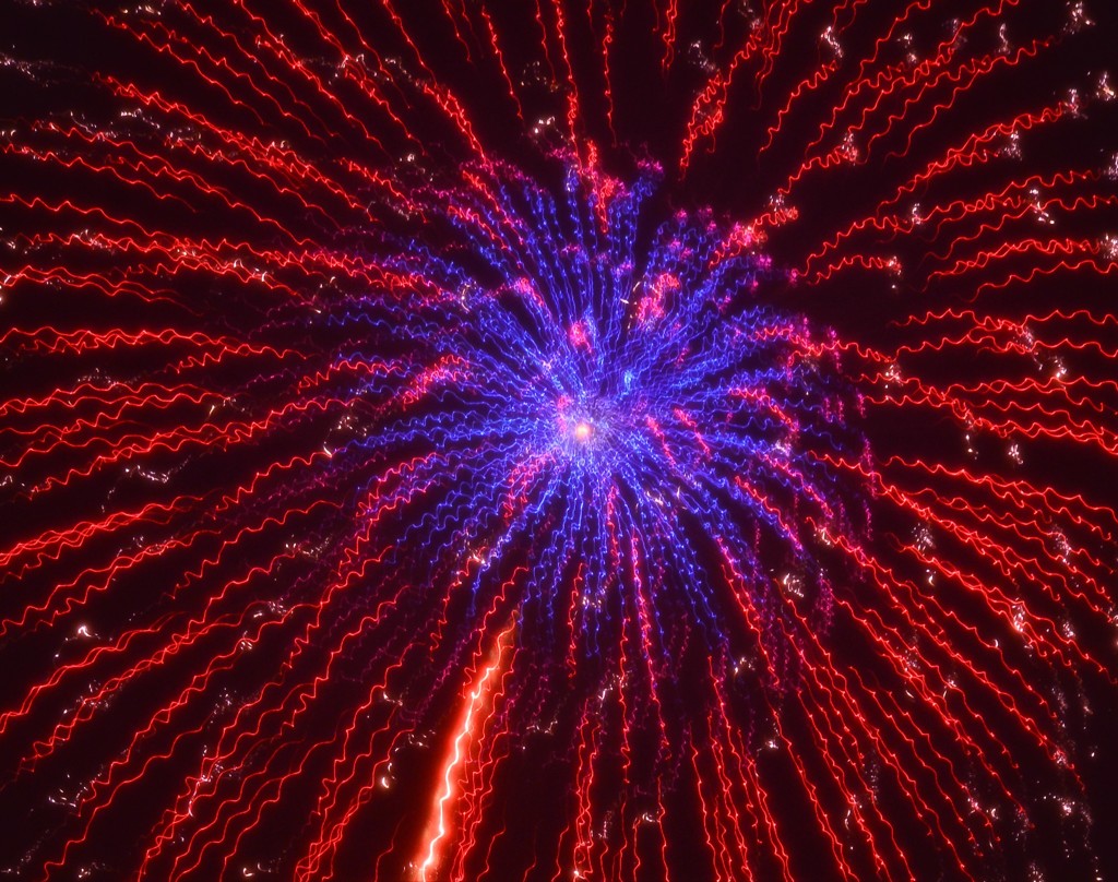 8月最後の花火