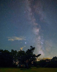 萱野茶屋高原星空撮影①