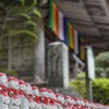 小さなお地蔵さんがたくさん