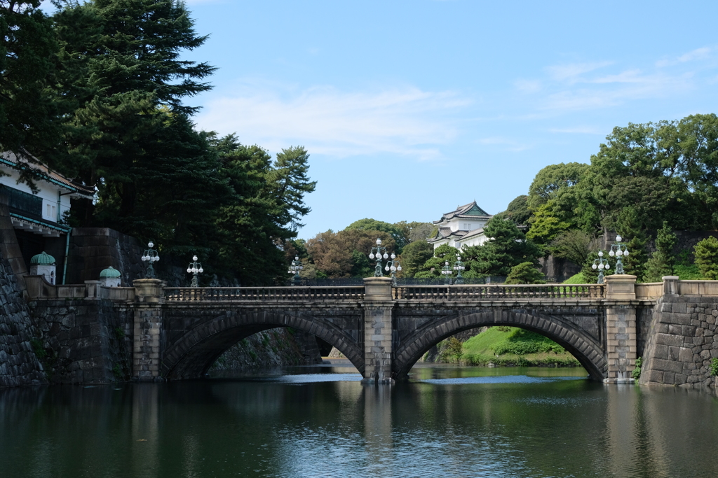 江戸城；二重橋