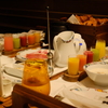 おなか一杯の朝食