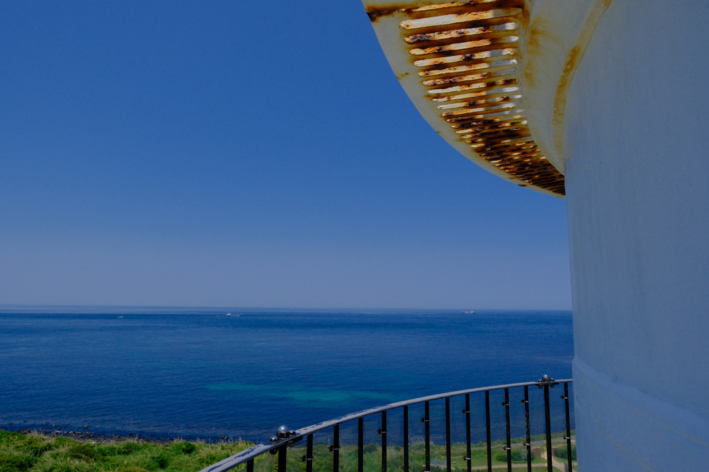 角島灯台より
