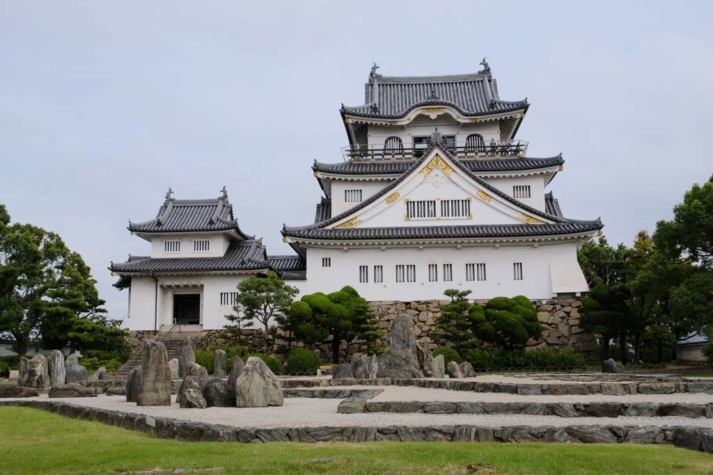 岸和田城