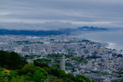 石垣山一夜城天守跡からの景色