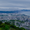 石垣山一夜城天守跡からの景色