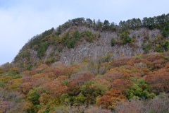 屏風岩公苑の紅葉