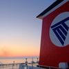 フェリーの夕暮れ