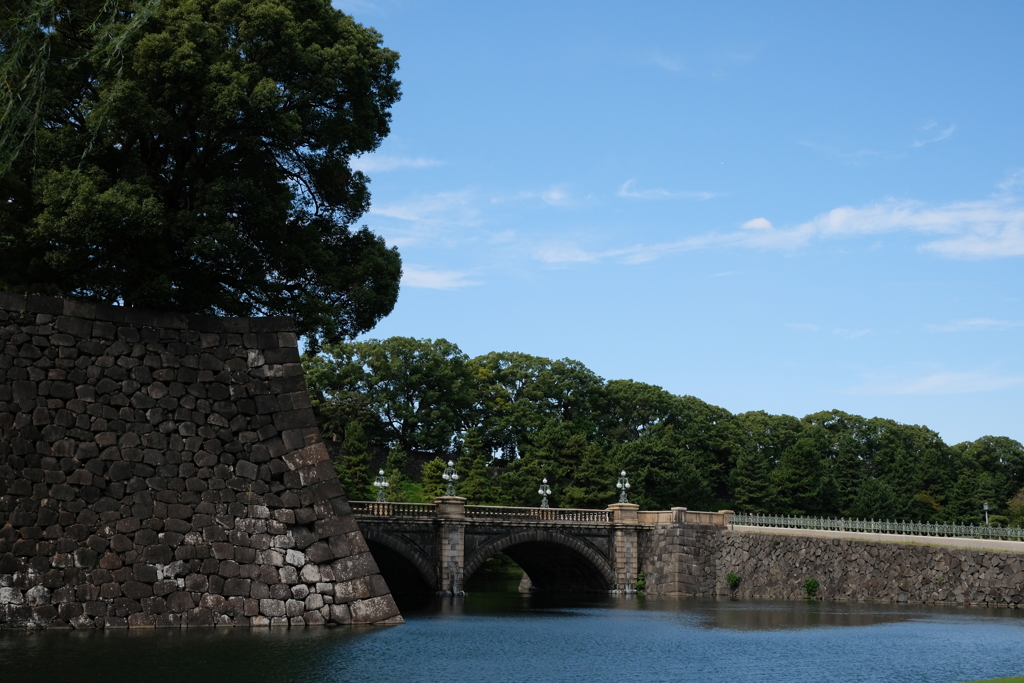 江戸城；二重橋