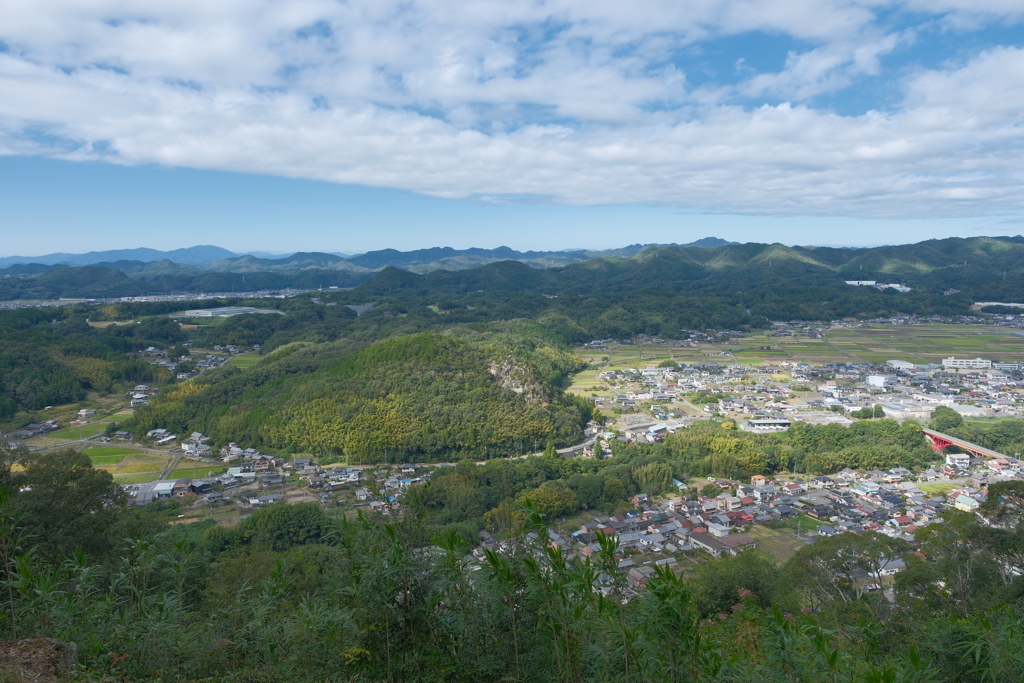 本丸跡より