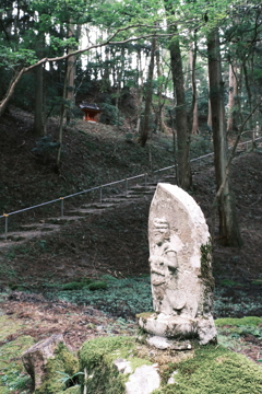 比叡山　石仏