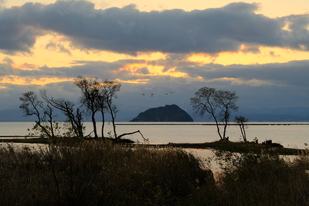 湖北夕景
